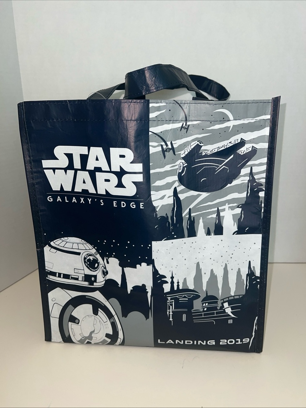 Star Wars Black and Gray Galaxy's Edge Reusable Tote - Picture 2 of 5